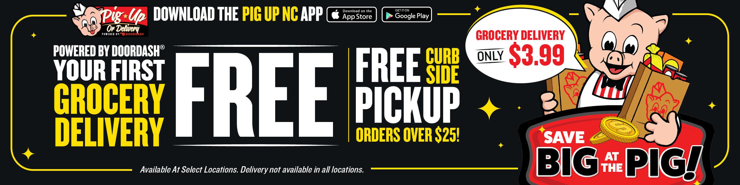 Free Curbside Pickup with $25 or more